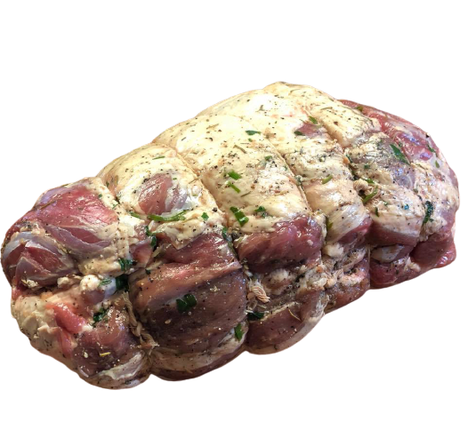Seasoned Semi Boneless Lamb Leg Roast - 1 Day Lead