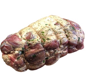 Seasoned Semi Boneless Lamb Leg Roast - 1 Day Lead