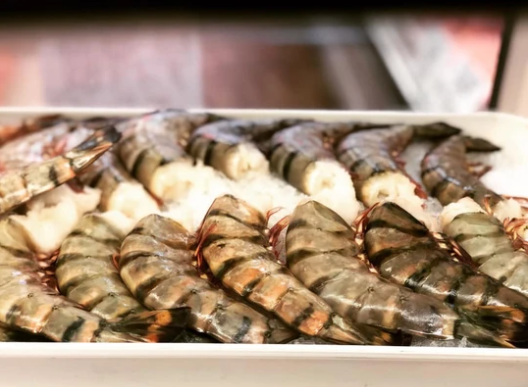 8/12 Tiger Shrimp - 4lb Box