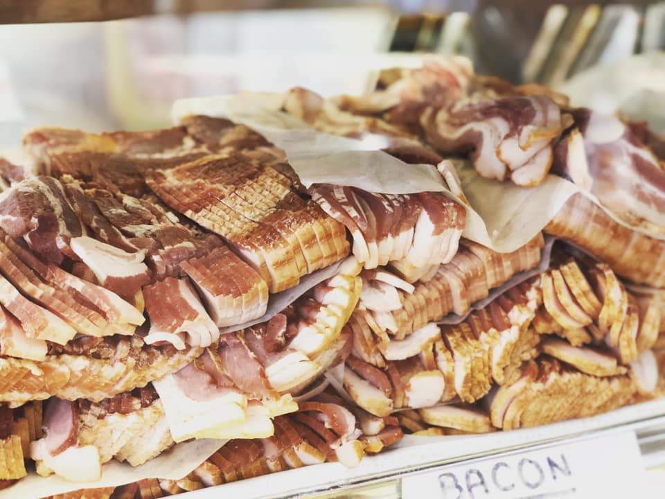 Sliced Slab Bacon - 1lb Pack