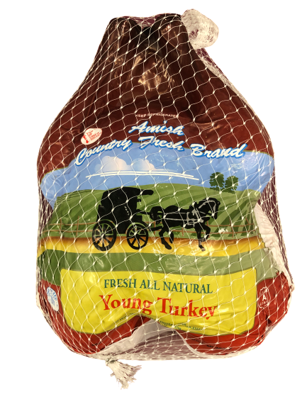 Fresh Whole Amish Country Brand Turkey